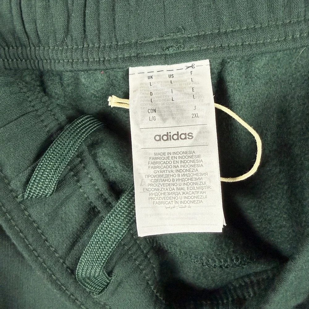 Adidas Men's Green Retro Tech Jogger Track Pants Large